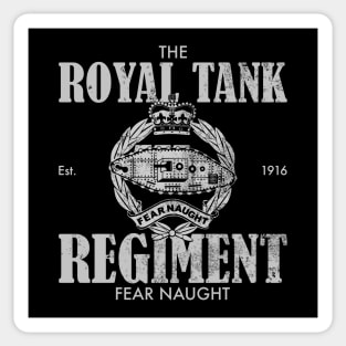 The Royal Tank Regiment (Distressed) Sticker